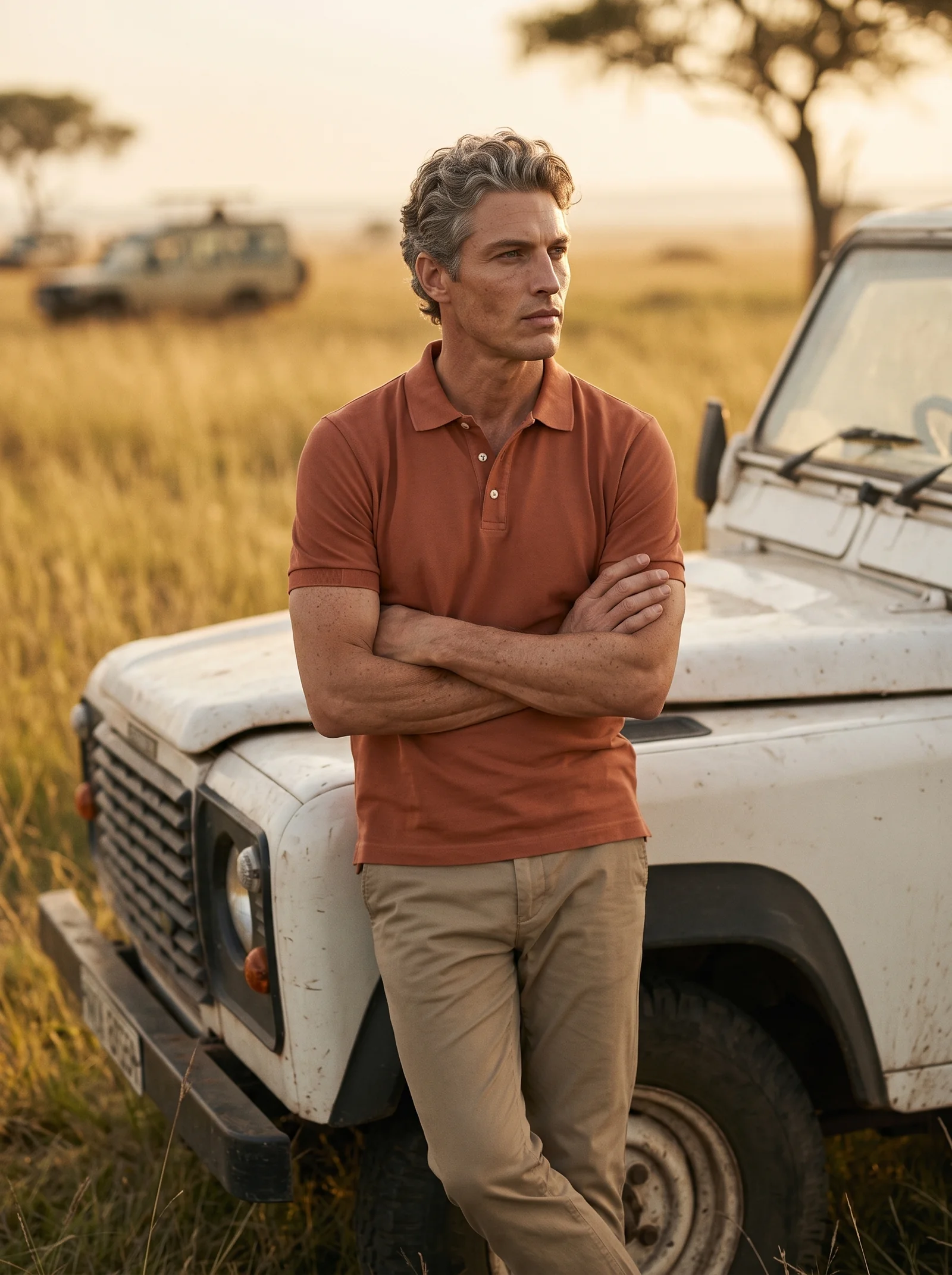 Almates — Safari & Riviera — Shooting AI Maglieria Uomo, immagine 2