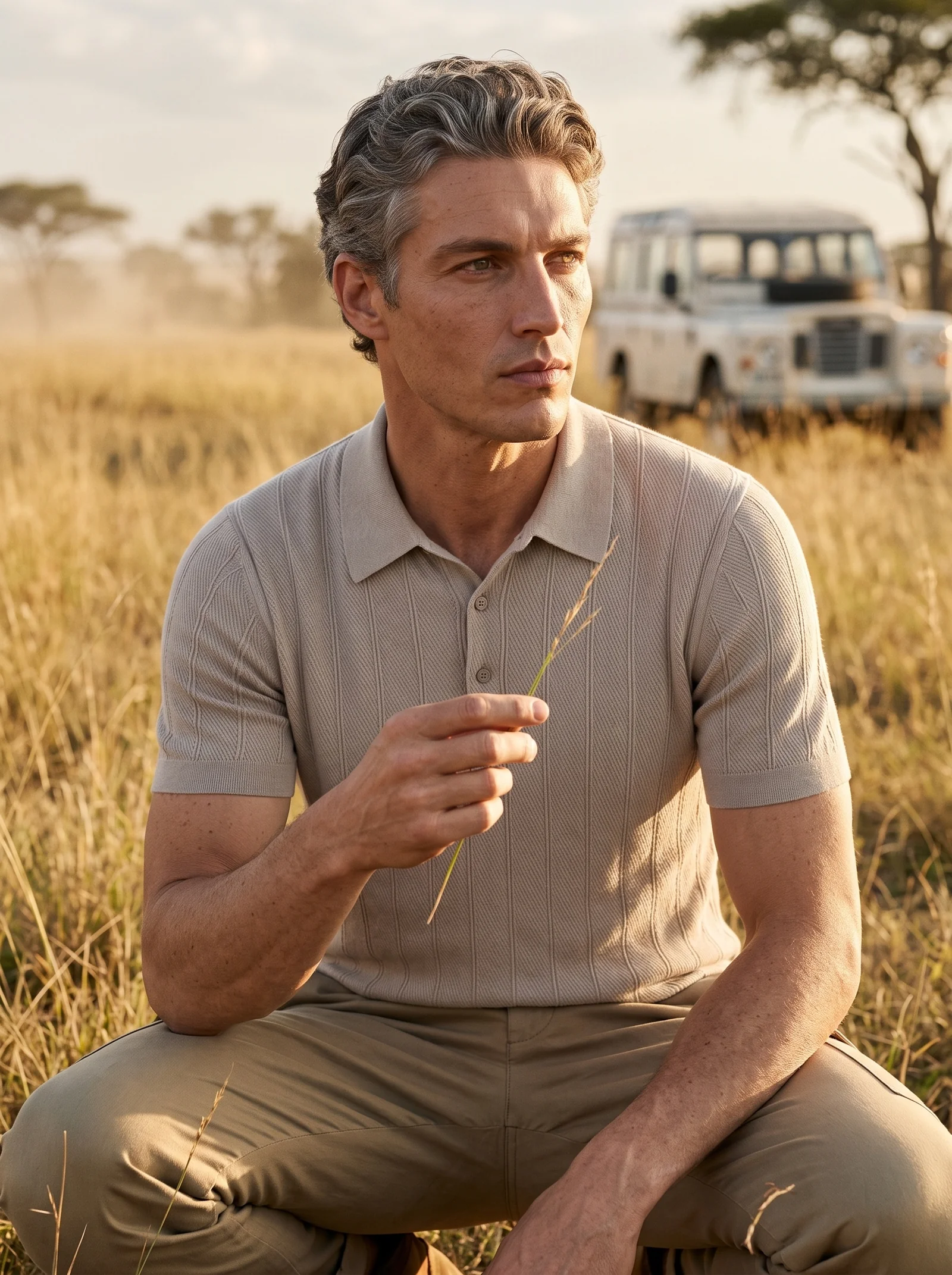 Almates — Safari & Riviera — Shooting AI Maglieria Uomo, immagine 5