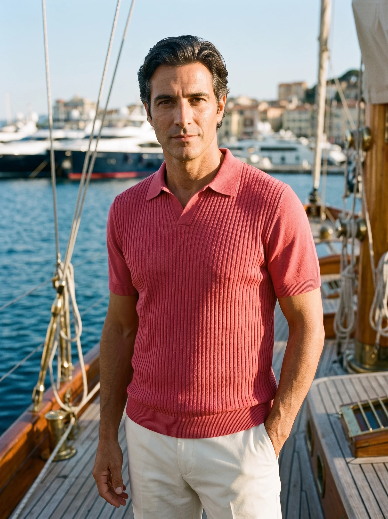 Almates — Safari & Riviera — Shooting AI Maglieria Uomo, immagine 8