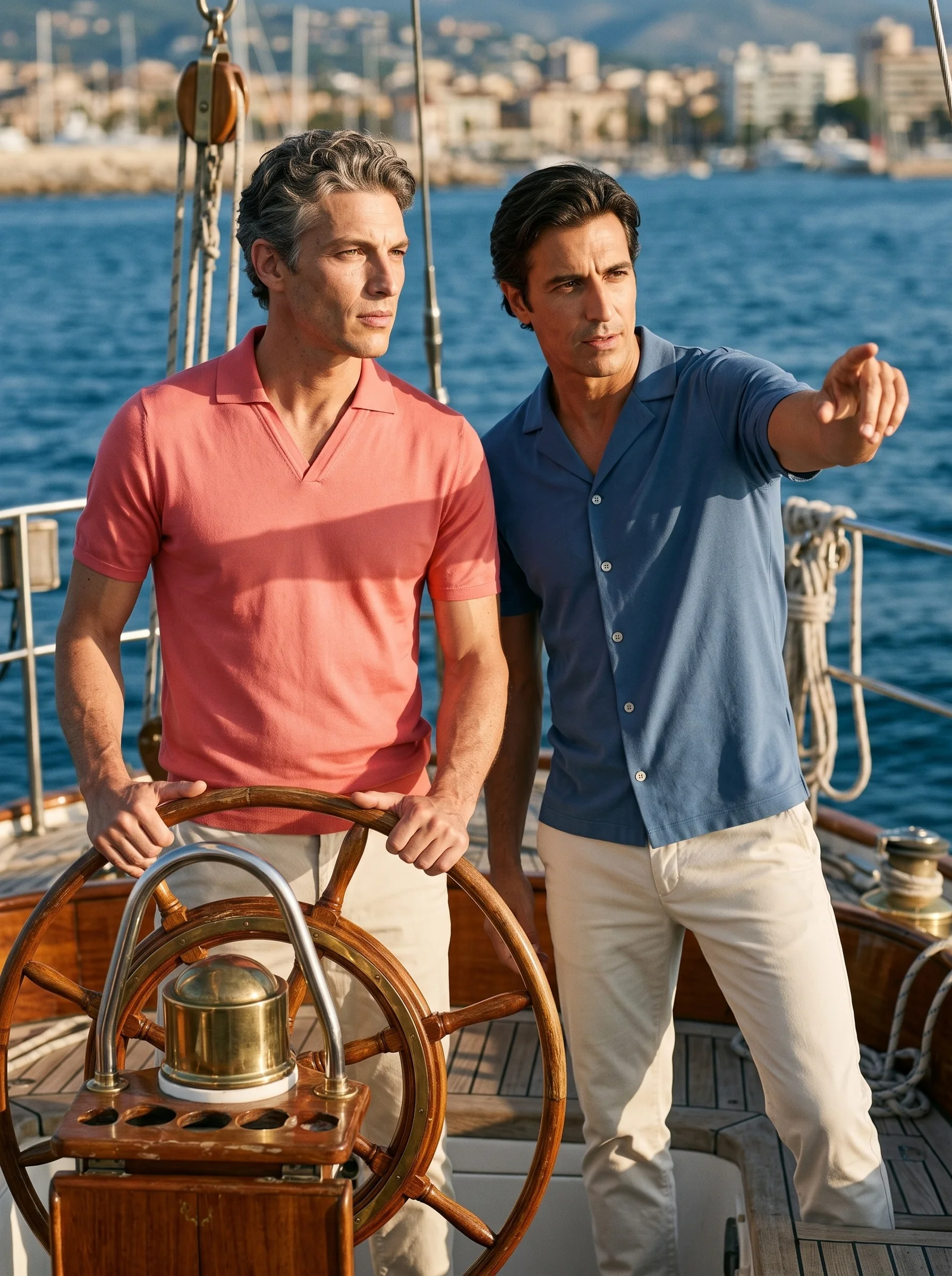 Almates — Safari & Riviera — Shooting AI Maglieria Uomo, immagine 12