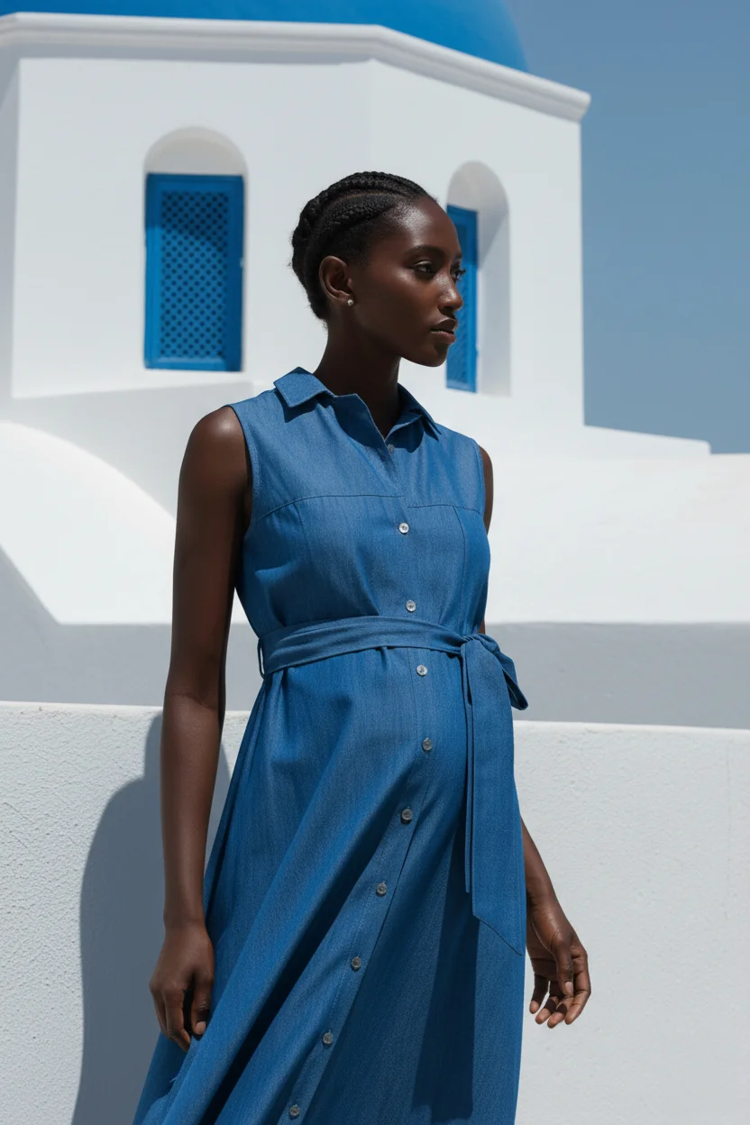 Pietro Brunelli — Santorini — Video AI Moda Premaman, immagine 5